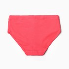 Трусы для девочки, цвет красный, рост 140 см - фото 23494366