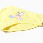 Трусы для девочки, цвет лимонный, рост 140 см - фото 23494375