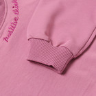 Комплект для девочки (свитшот, брюки), цвет тёмно-лиловый, рост 116 см - Фото 3