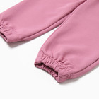 Комплект для девочки (свитшот, брюки), цвет тёмно-лиловый, рост 116 см - Фото 7