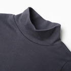 Водолазка для мальчика, цвет графитовый, рост 104 см - фото 23501064