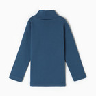 Водолазка для мальчика, цвет джинсовый, рост 110 см - фото 23501099