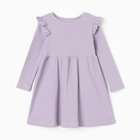 Платье для девочки, цвет лиловый, рост 92-98 см - Фото 4
