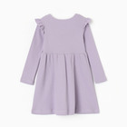 Платье для девочки, цвет лиловый, рост 92-98 см - Фото 8