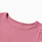 Платье для девочки, цвет пыльная роза, рост 104-110 см - фото 23494626