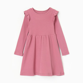 Платье для девочки, цвет пыльная роза, рост 110-116 см