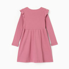 Платье для девочки, цвет пыльная роза, рост 116-122 см - фото 23494645