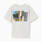 Футболка для мальчика, цвет серый лёд, рост 104-110 см - фото 23494679