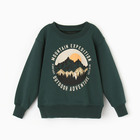Свитшот для мальчика, НАЧЁС, цвет пихта, рост 104-110 см 10230434