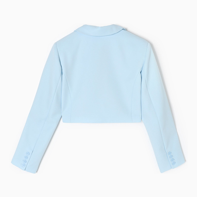 Пиджак женский укороченный MIST Base, размер 48, голубой