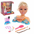Кукла-манекен для создания причёсок «Барбара», с аксессуарами - фото 5299395