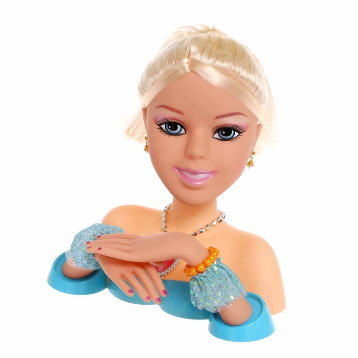 Кукла-манекен для создания причёсок «Барбара», с аксессуарами