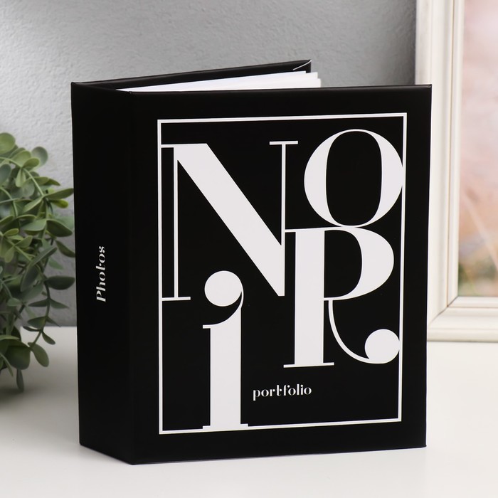 

Фотоальбом на 100 фото "portfolio noir" 15х21 см