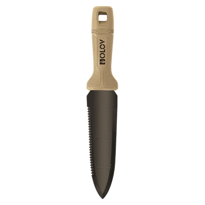 Нож садовый, 32 см, из нержавеющей стали, с деревянной ручкой - Фото 1