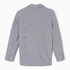 Пиджак женский с пуговицами на спине MIST, р.S-M, серый 9952960 - фото 11856368