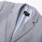 Пиджак женский с пуговицами на спине MIST, р.L-XL, серый 9952961 - фото 11856370