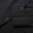 Пиджак женский с пуговицами на спине MIST, размер 40-42 (XS-S), чёрный - Фото 11