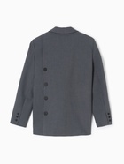Пиджак женский с пуговицами на спине MIST, размер L-XL, графит - Фото 10