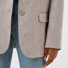 Пиджак женский MIST, р.S-M, бежевый - фото 807211176