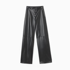 Брюки женские (экокожа) MINAKU: Classic цвет черный, р-р 42 10098827 - фото 12330971