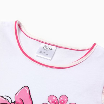 Сорочка для девочки, цвет белый, рост 116 см