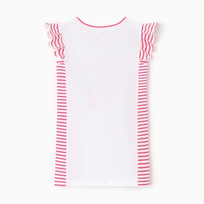 Сорочка для девочки, цвет белый, рост 116 см