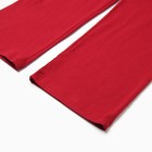 Брюки женские, цвет бордовый, размер 44 - Фото 3