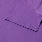 Футболка женская V-образный вырез, цвет фиолетовый, размер 46 - Фото 3