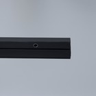 Карниз потолочный однорядный, цвет: черный, 200 см - фото 38851432