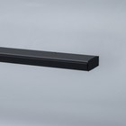 Карниз потолочный однорядный, цвет: черный, 160 см - Фото 2
