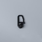 Карниз потолочный однорядный, цвет: черный, 160 см - фото 23432654