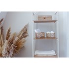 Корзины для хранения LaDо́m «Паутинка», 4 шт., ручной работы, бежевые - Фото 9