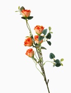 Цветы искусственные "Роза эустома" 47 см, микс (2 шт) - фото 809175745