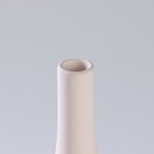 Ваза керамическая сервировочная, 9×22 см, цвет белый - Фото 3