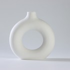 Ваза керамическяа SL Home "Пончик" 18х18,5 см, горло 3,5 см - фото 809278543 Ваза керамическяа SL Home "Пончик" 18х18,5 см, горло 3,5 см - фото 809278543