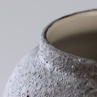 Ваза керамическая «Ретро», 18×33,5 см, горло 10 см, цвет серый - Фото 3