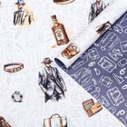 Бумага упаковочная, глянцевая «Мода», двусторонняя, 50×70 см - Фото 1