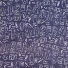 Бумага упаковочная, глянцевая «Мода», двусторонняя, 50×70 см - Фото 5