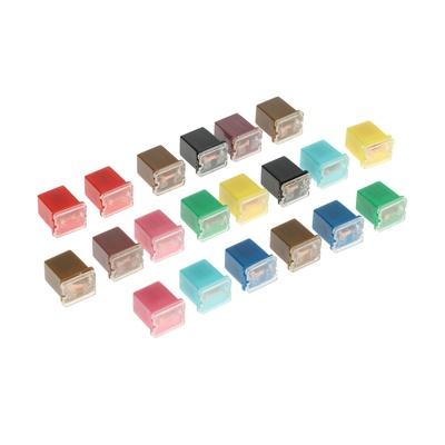 Предохранитель картриджного типа, 20 А - 120 А, набор 20 шт.