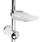 Душевая система ZEIN Z4312, тропическая и ручная лейка 3 режима, шланги, стойка, мыльница, хром - Фото 12