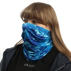 Ветрозащитная маска, размер универсальный, синий пиксель - фото 8614478