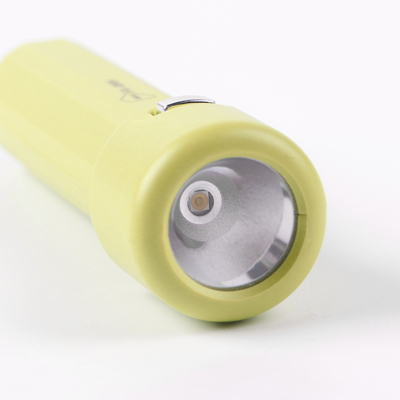 Фонарь ручной аккумуляторный, 1.5 Вт, 800 мАч, 3535 LED, 3 режима, IPX2, 10.5×3 см, жёлтый