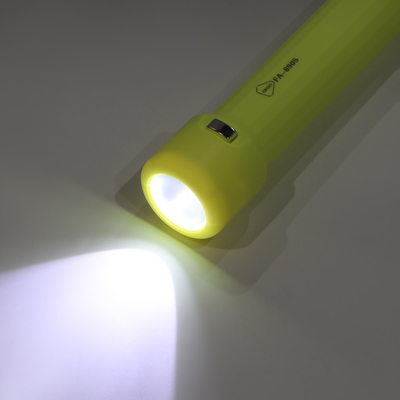Фонарь ручной аккумуляторный, 1.5 Вт, 800 мАч, 3535 LED, 3 режима, IPX2, 10.5×3 см, жёлтый