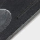 УЦЕНКА Доска для подачи из сланца Magistro Valley, 30×40 см, с кровостоком и соусником - Фото 3
