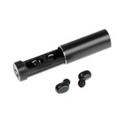 УЦЕНКА Наушники беспроводные VBT 1.16, TWS, вакуумные, BT5.0, 40/250 мАч, фонарик, чёрные 10259823