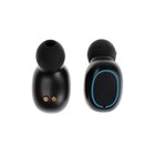 УЦЕНКА Наушники беспроводные VBT 1.16, TWS, вакуумные, BT5.0, 40/250 мАч, фонарик, чёрные - Фото 3