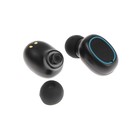 УЦЕНКА Наушники беспроводные VBT 1.16, TWS, вакуумные, BT5.0, 40/250 мАч, фонарик, чёрные 10259823