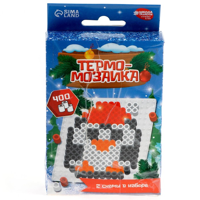 УЦЕНКА Термомозаика «Пингвинчик» с пинцетом - Фото 1