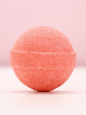 Бомбочка для ванны «Люблю тебя», 130 г, аромат ягодного коктейля, Чистое счастье (комплект 2 шт)