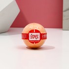 Бомбочка для ванны Love, 130 г, аромат сочного персика, ЧИСТОЕ СЧАСТЬЕ - фото 8450344